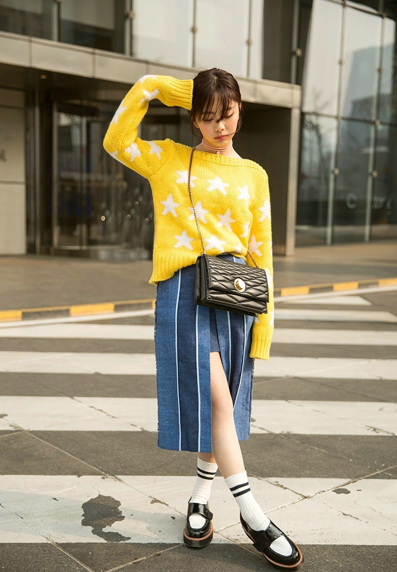 譚松韻時尚寫真，潮流前沿的靈動魅力展現(xiàn)