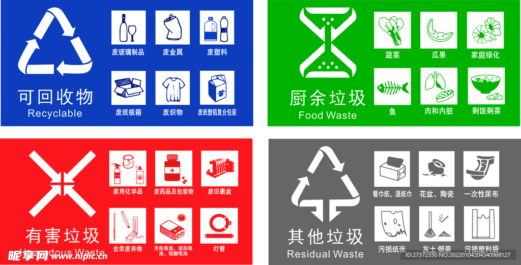 西安市垃圾分類最新標識圖片,西安市垃圾分類最新標識圖片的深度解析
