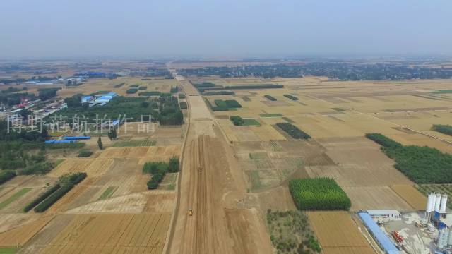 曲港高速博野段最新進展報告