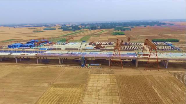 曲港高速博野段最新進展報告