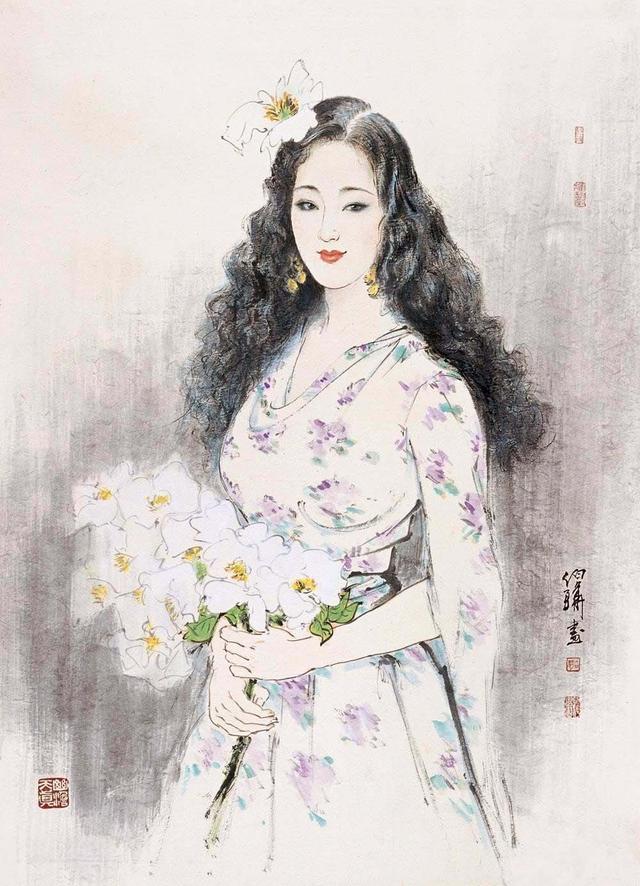 最新的女人物畫,最新的女人物畫,當代藝術中的璀璨瑰寶