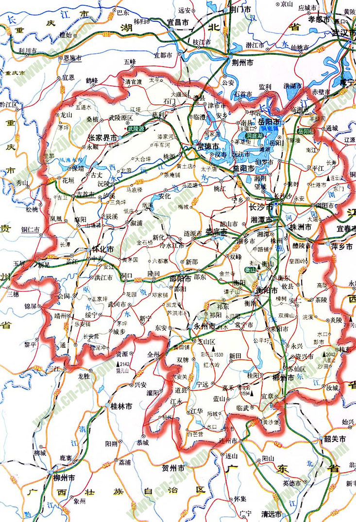 湖南最新高速路地圖全景，領略湖南高速風采