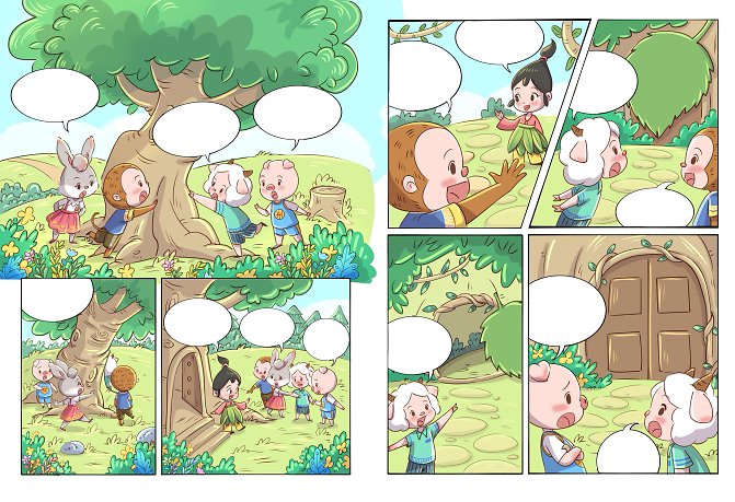 兒童動漫故事,夢想與成長的多彩旅程之旅