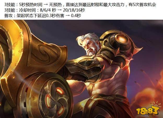 黃忠改版重磅來襲,箭雨風(fēng)暴震撼改版資訊!