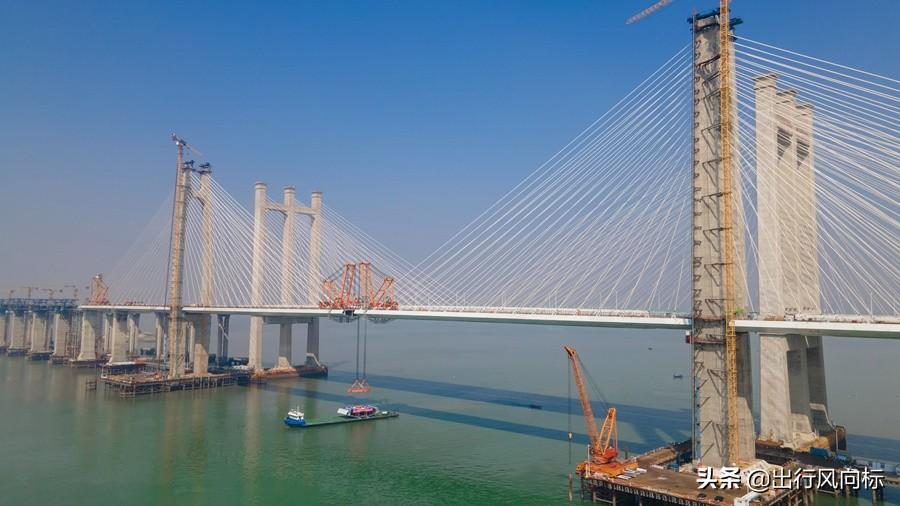 瓊州大橋最新進展,啟程探尋自然美景的寧靜之旅