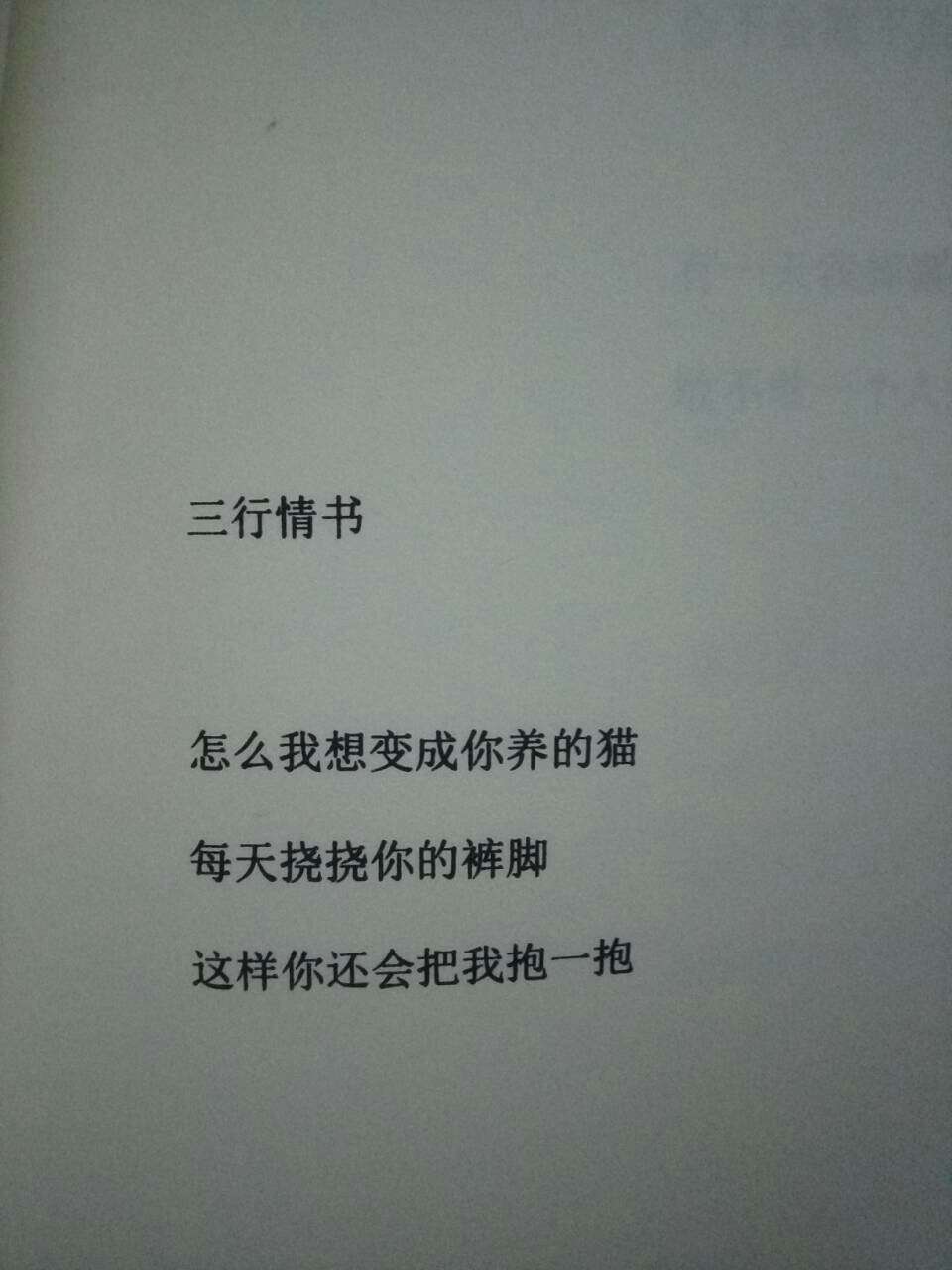 經典三行情書集錦，愛的日常故事，情感真摯表達