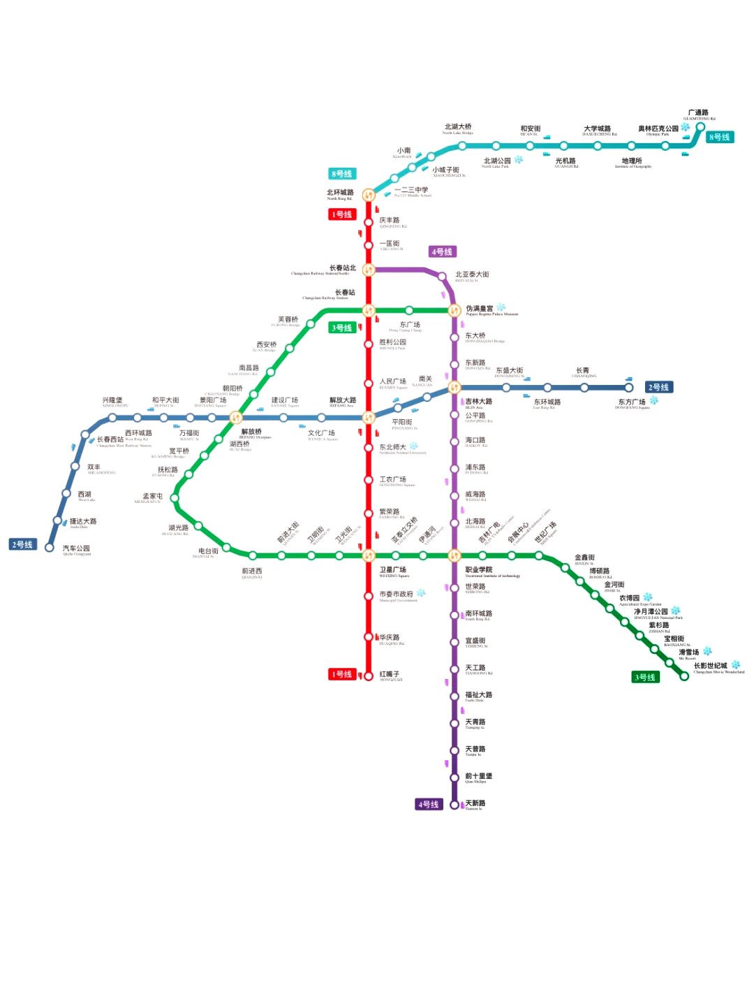 長春地鐵線路圖最新更新及分析