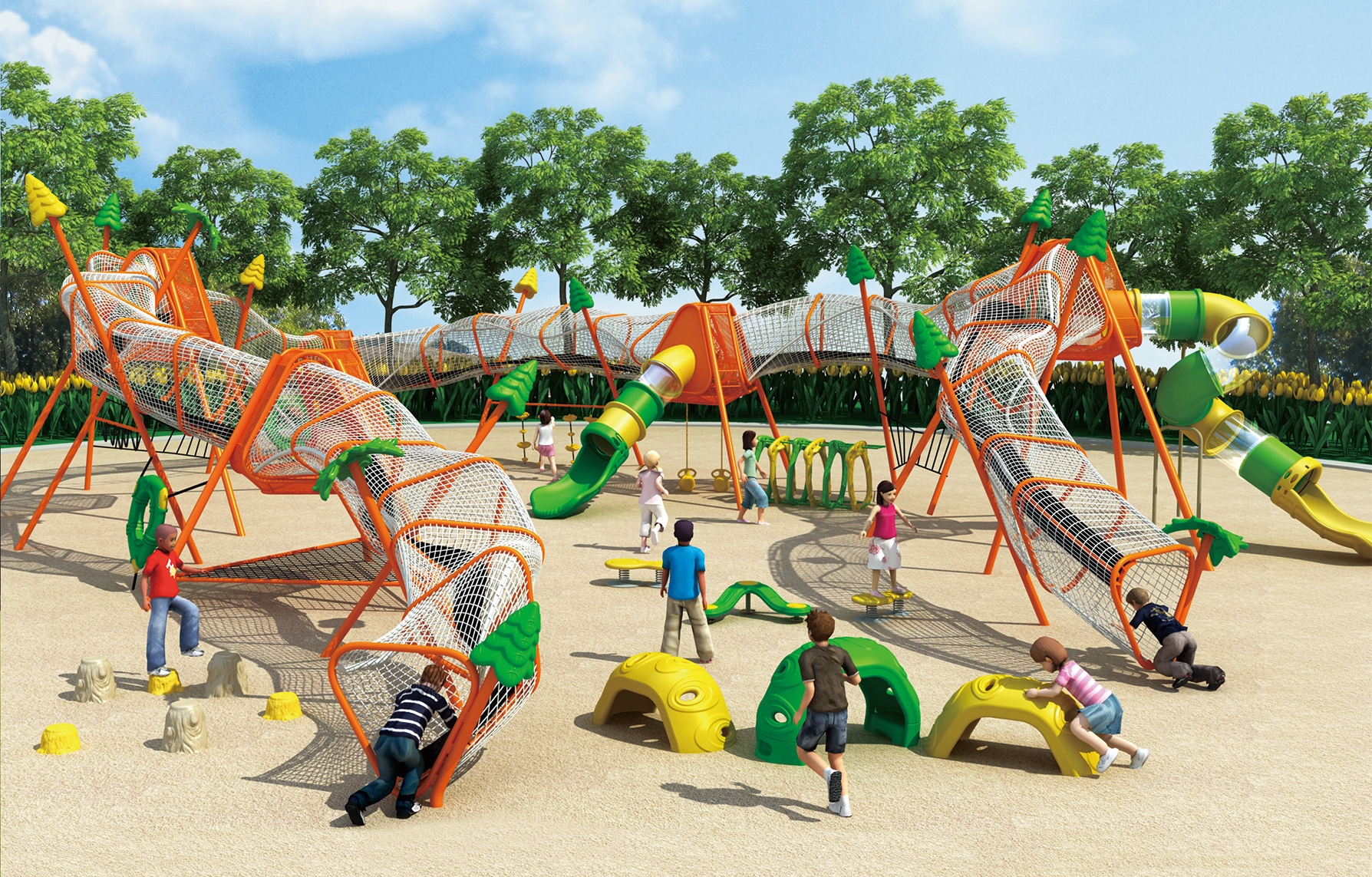 最新戶外游樂場設備,創新、安全與樂趣的終極融合體驗