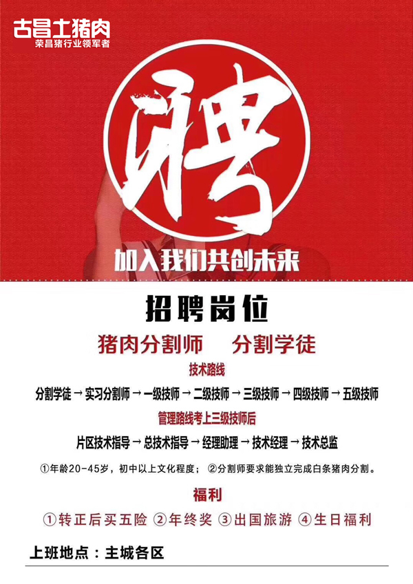 最新豬肉刀手招聘信息發(fā)布