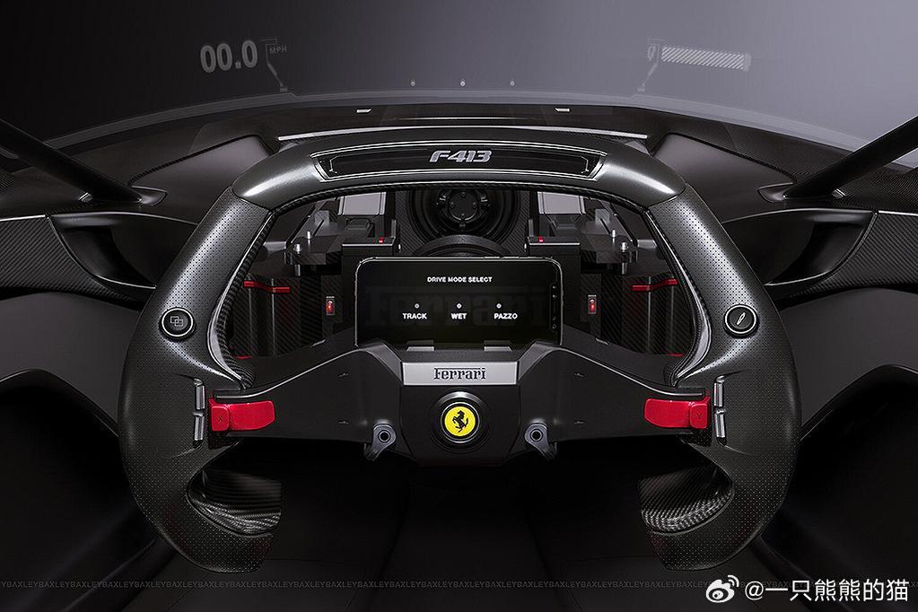 法拉利2025最新款，未來科技的極致速度與奢華體驗