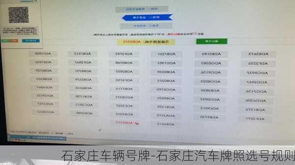 石家莊車牌號最新出售動態