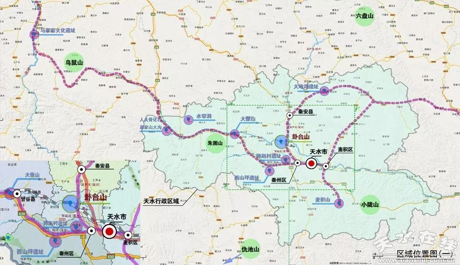 天水市最新規(guī)劃圖揭秘，探索自然美景之旅，尋求內(nèi)心平和寧?kù)o的旅程