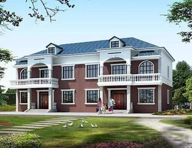 時代背景下的居住新風尚,兄弟雙拼房最新效果圖展示