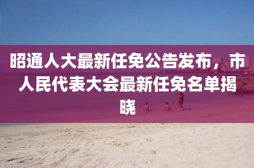 關于昭通市委最新任免的探討與觀點分析,2025年最新任免動態揭秘