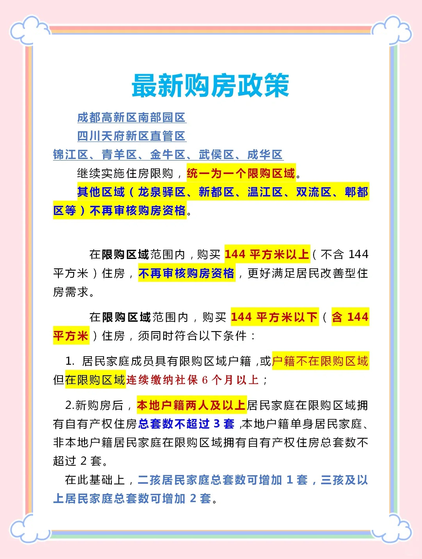 成都市最新限購(gòu)房政策解讀與分析