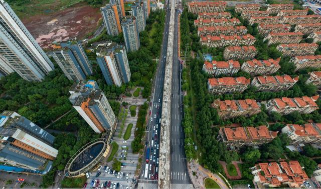 重慶華巖新城最新航拍，都市新貌驚艷絕倫??