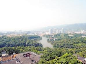 重慶華巖新城最新航拍,都市新貌驚艷絕倫??