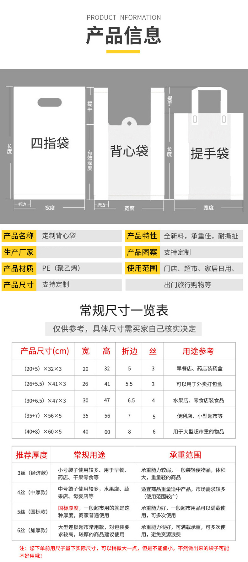 塑料背心袋最新制作配方揭秘