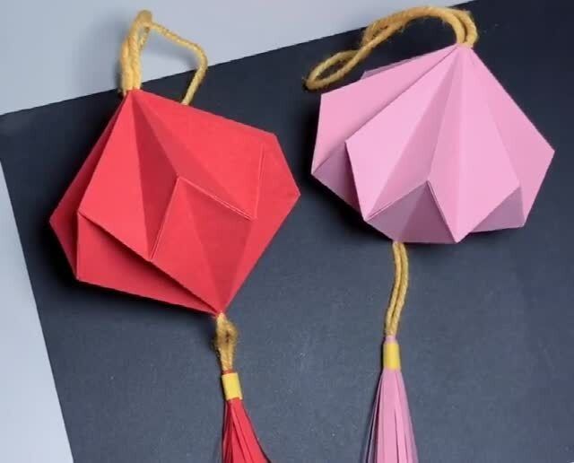 最新折燈籠步驟指南,輕松學(xué)會折紙燈籠技巧