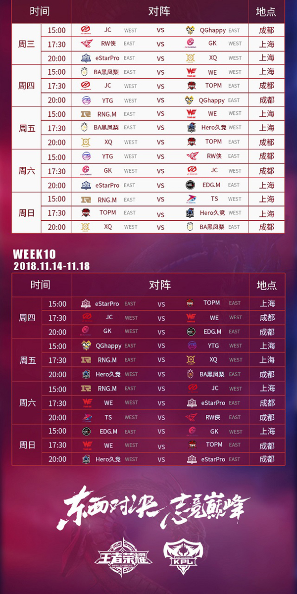 競技盛宴揭曉時刻，最新比賽時間一覽